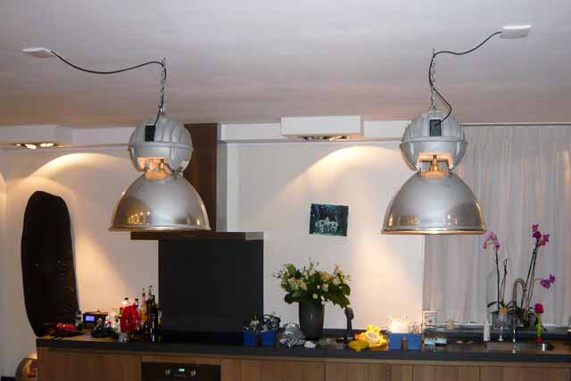 industri�le grote hanglamp