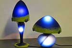 marinus-licht.nl: aanbieding blauw licht gevende staande lampjes