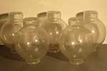 marinus-licht.nl: aanbieding glazen lampenbollen jaren sixties, seventies