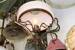 marinus-licht.nl: Jugendstil met witte kap met 1 lamp