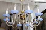 marinus-licht.nl: Boheemse kroonluchter met 10 kaarslampjes